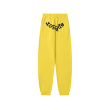 Sp5der Sweatpants Cobweb Puff Print Pure Cotton