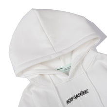 Off White hoodie3D stereo arrow pattern print casual versatile pullover hooded