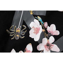 Off White hoodie Bee Flower Arrow pattern hooded