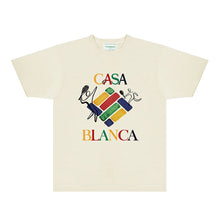 Casablanca T Shirts Street High-quality pure cotton