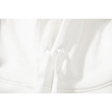 Off White hoodie simple solid color pullover hooded