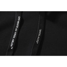 Off White hoodie Color gradual change Arrow pattern Pullover Hood
