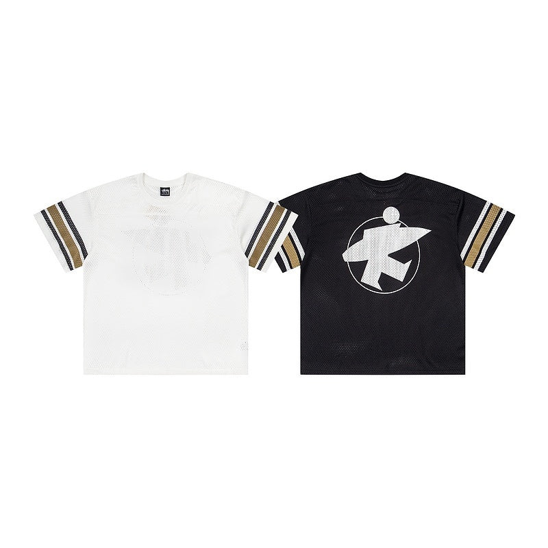 Stussy Jersey Mesh fabric t shirt