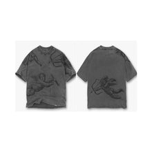 VTG T Shirts Men Creative Pure Cotton High-Street Fashion