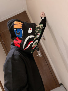 Bathing Ape Bape Hoodie Camouflage Cardigan Men's and Women's Sweater Hoodie Coat