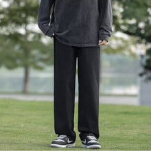 Men Jeans Summer Loose Wide Leg Pants Straight-Leg Trousers
