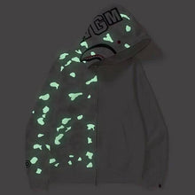 Bathing Ape Bape Ape Head Camouflage Stitching Sweatshirt Hooded Zipper Fleece Jacket