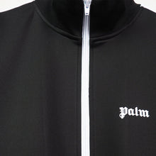 Palm Angels sweatshirt Striped zip-up cardigan
