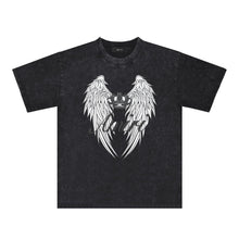 Amiri Washed Distressed T Shirt Printed Trendy Pure Cotton