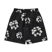 Denim Tears Shorts Yellow flower woven