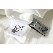 Off White hoodie oil painting series arrow hooded