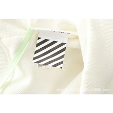 Off White hoodie Classic Arrow Strip Sleeve Hooded