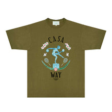 Casablanca T Shirts Street High-quality pure cotton