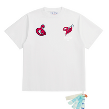OFF WHITE T SHITRS High-quality 100% pure cotton streetwear