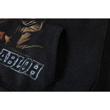 Off White hoodie oil painting series pattern pullover hooded