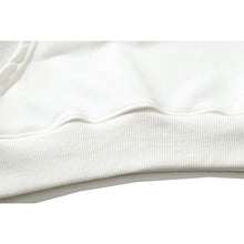 Off White hoodie embroidered plant leaf arrow hooded