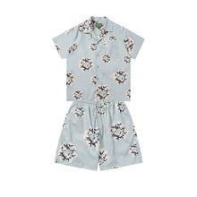 Denim Tears T shirt & Shorts 2 Piece Set Button cardigan woven