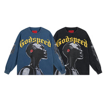 Godspeed Long Sleeved Shirt 260g pure cotton fabric