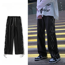 Men Jeans Spring and Autumn Straight Loose Denim Long Hip Hop Wide Leg Pants