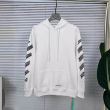 Off White hoodie sketch arrow pattern hooded