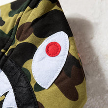 Bathing Ape Bape Hoodie Autumn and Winter Shark Mouth Men and Women Casual Camouflage Thin Sweater Baggy Coat