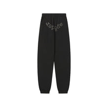 Sp5der Sweatpants Cobweb Puff Print Pure Cotton