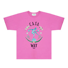 Casablanca T Shirts Street High-quality pure cotton