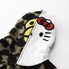 Bathing Ape Bape Hoodie Hello Kitty Camouflage Sweater Men