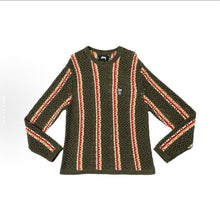 Stussy Sweater High-quality knitwear for autumn winter stripe