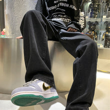 Men Jeans Wide Leg Jeans Men Autumn and Winter Loose Retro Pants