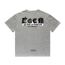 Amiri T Shirt Letter Print Casual Hip Hop round Neck Short Sleeve T-shirt