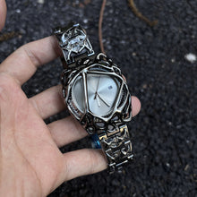Men's watches y2k profiled spider web alabaster men's and women's hip hop waterproof