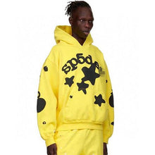 Sp5der Hoodie Star Letters Puff Print