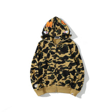 Ape Hoodie Classic Camo Shark Autumn