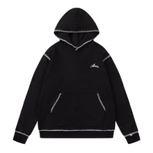 Amiri Hoodie autumn and winter new AMI embroidered line letter pattern hooded sweater