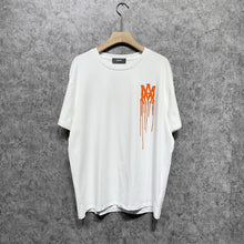 Amiri T Shirt Printed Casual Hip Hop round Neck Short Sleeve T-shirt