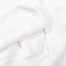 OFF handshake arrow pattern fleece hooded sweatshirt
