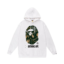 Bathing Ape Bape Hoodie Autumn/Winter Letter Print Loose Hoodie Pullover Ape Sweater