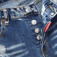 DSQ2 Jeans Distressed Slim-fit Stretch Jeans