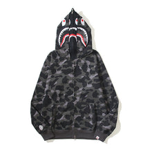 Ape Hoodie Camouflage Alphabet Double Hat Sweater Autumn Winter
