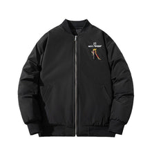 Mens Vintage Jackets Autumn/Winter Embroidered Jacket Padded Flight Suit Baseball Suit