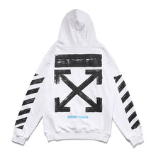 Off White hoodie empty arrow pattern pullover
