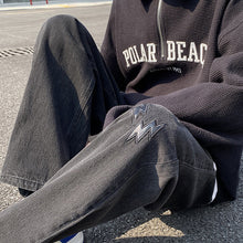 Men Jeans Straight-Leg Pants