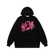 Off White hoodie Graffiti Alphabet Arrow Pattern Fleece Hood
