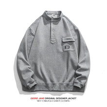 Men Pullover Hoodie Spring Sweater Men's Loose All-Match Casual