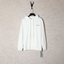 Off White hoodie oil painting series pullover terry hooded