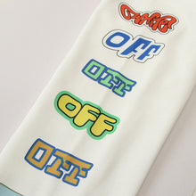 Off White hoodie autumn/winter cartoon pattern arrow
