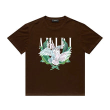 Amiri T Shirt Printed Casual Hip Hop round Neck Short Sleeve T-shirt