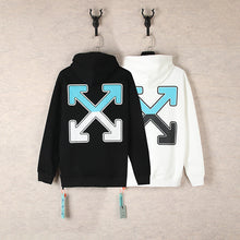OW  hoodie gradual change arrow hoodie