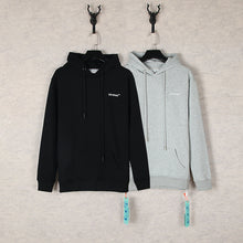 Off White hoodie EKG arrow pattern hooded